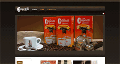 Desktop Screenshot of caffecampetelli.com